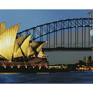 New Sydney Harbor Diamond Dotz DIY Art Round